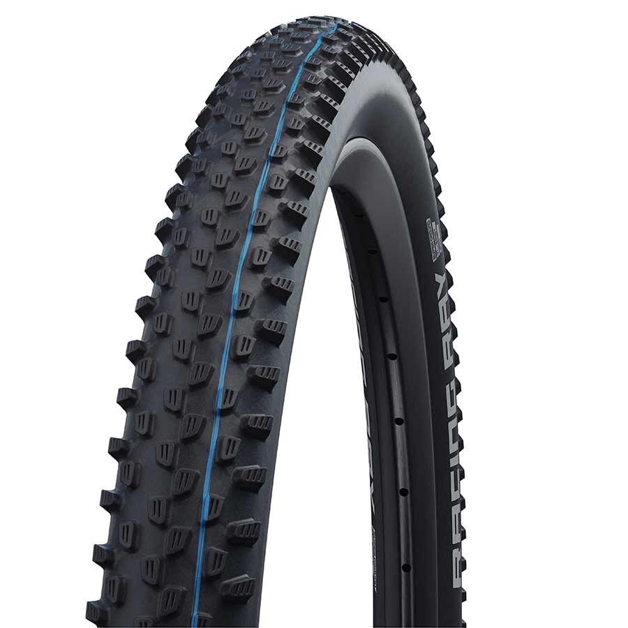 Schwalbe Racing Ray Addix Tire 27.5x2.25 Folding Tubeless Ready Addix Speedgrip Super Ground TL Easy 67TPI Black