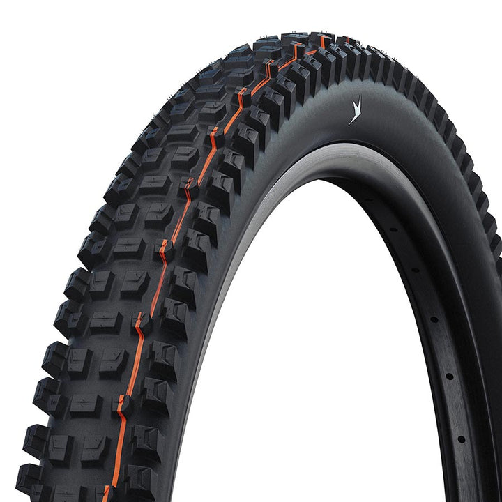 Schwalbe Albert Tire - 29 x 2.60 Tubeless Folding BLK Evolution Line Gravity Pro Addix Soft Radial E-50