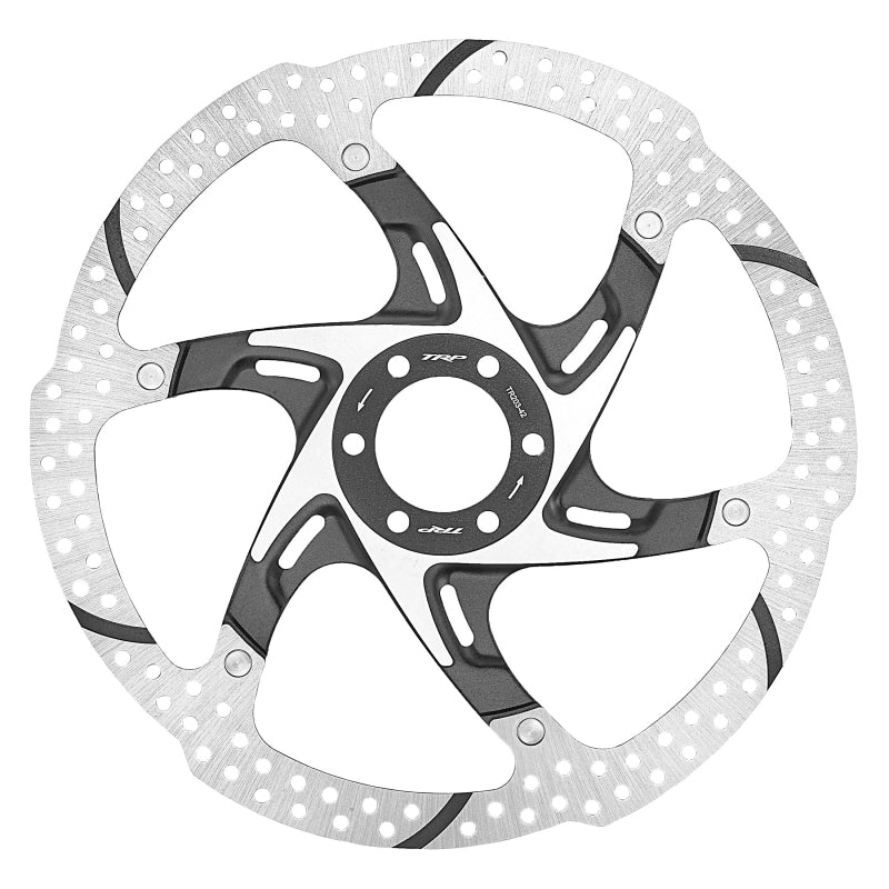 TRP 2-Piece Slotted 6-Bolt Rotor 2.3mm Thick 203mm