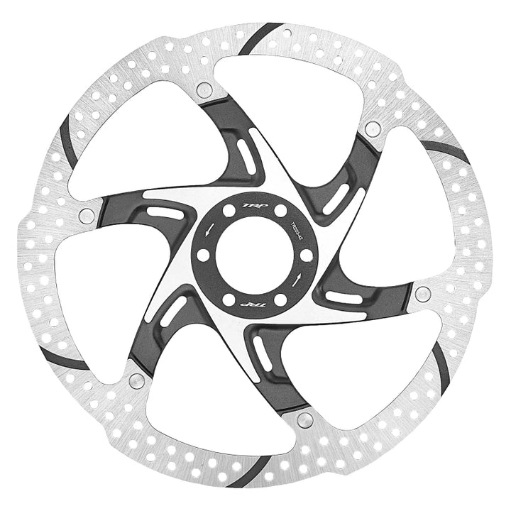 TRP 2-Piece Slotted 6-Bolt Rotor 2.3mm Thick 203mm