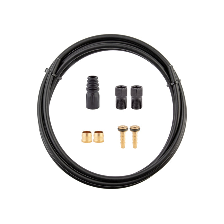 Tektro Hydraulic Brake Hose Kit - 2000mm 5.5mm Hose Black