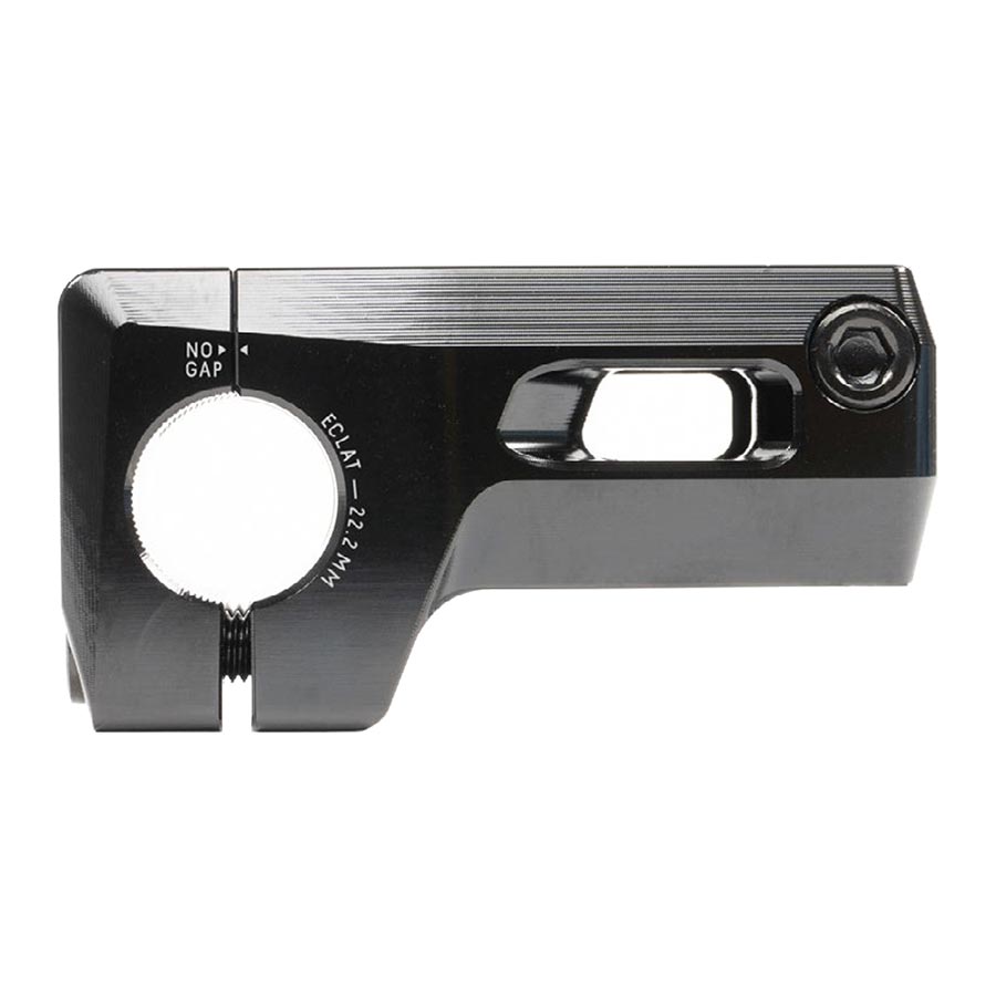 Eclat Felix Front Stem Diameter: 25.4mm Length: 48mm Steerer: 1-1/8 Black