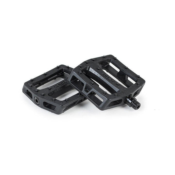 Eclat Seeker Platform Pedals Body: Nylon Spindle: Cr-Mo 9/16 Black Pair