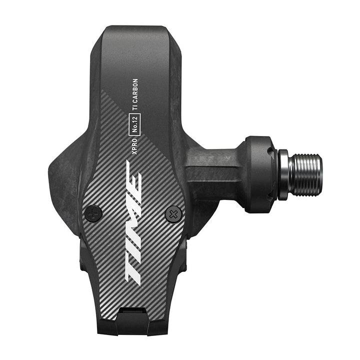 Time XPRO 12 Pedals - Single Sided Clipless Carbon 9/16" Ti/Carbon/Silver QF 53 B1