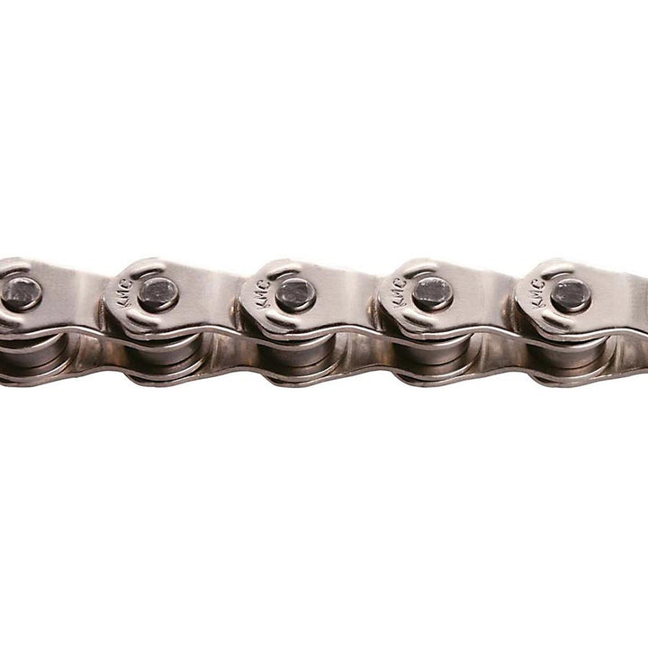 KMC HL1 Narrow Chain - Single Speed 3/32" 100 Links Half Link Chain Silver