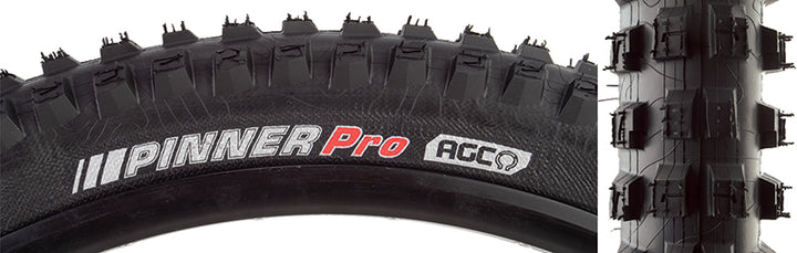 Kenda Pinner Pro Tire 29x2.40 Folding Clincher Dual AGC 120TPI Black