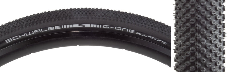 Schwalbe G-One Allround Tire 700x40C Folding Clincher Dual RaceGuard 67TPI Black