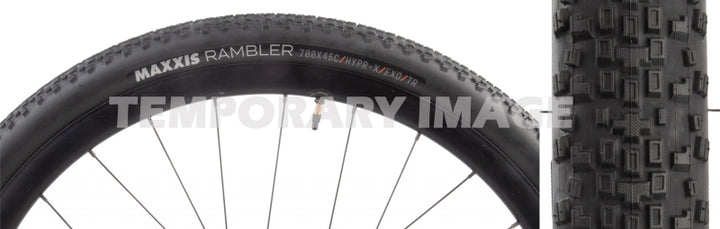 Maxxis Rambler Tire - 700 x 45 Tubeless Folding Black/Tan HYPR-X EXO