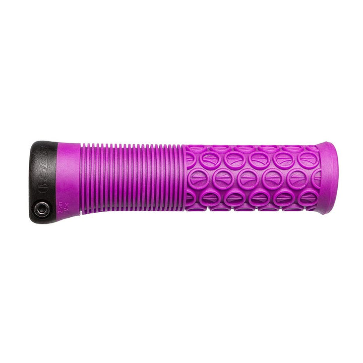 SDG Components Thrice 33 Grips 136mm Purple Pair