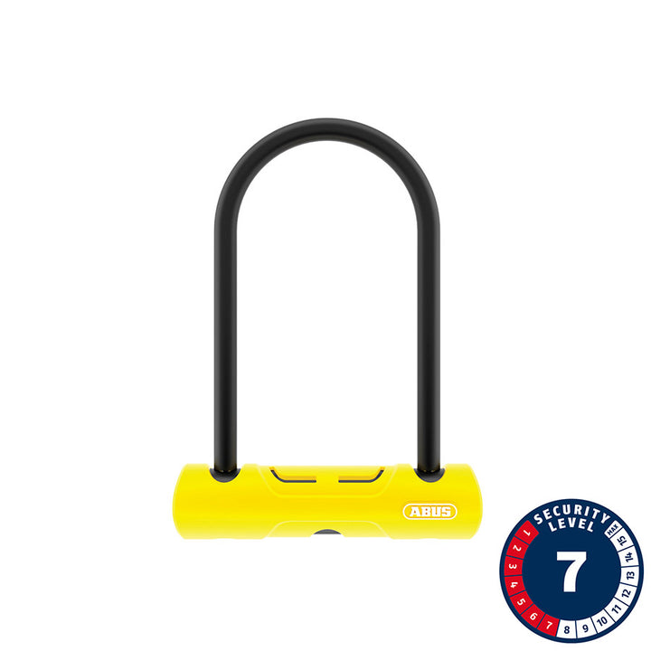 Abus 402 U-Lock Key 150x160mm 5.9x6.3 Thickness in mm: 10mm Yellow Mini