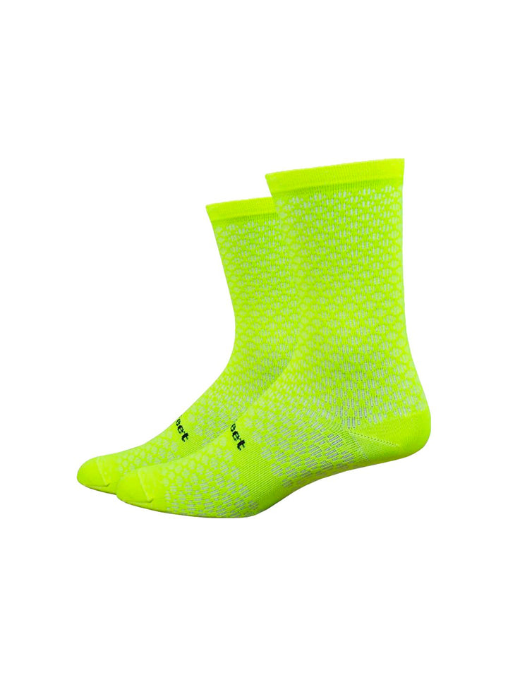 Sock DeFeet Evo Mont Ventoux 6 X-Large Visibility Yellow