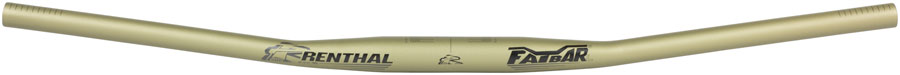 Renthal FatBar Lite Zero Handlebar - Aluminum 0mm 780mm 31.8mm Gold V3