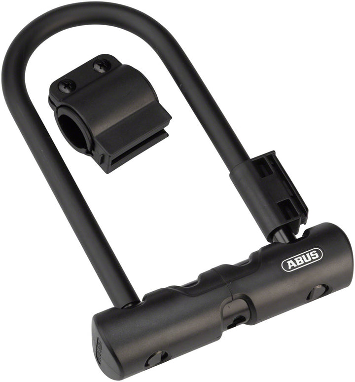 Abus Ultra 410 U-Lock - 3.9 x 7" Keyed Black Includes bracket