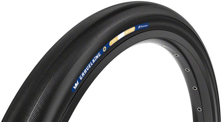 Panaracer GravelKing Slick Plus Tire - 700 x 45 Tubeless Folding Black