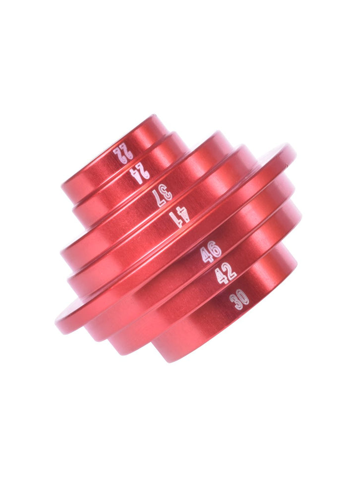 Tool Wheels Manufacturing Universal Bottom Bracket Drift Red