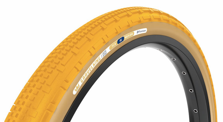 Panaracer GravelKing SK Tire - 700 x 45 Tubeless Folding Honey Butter/Brown