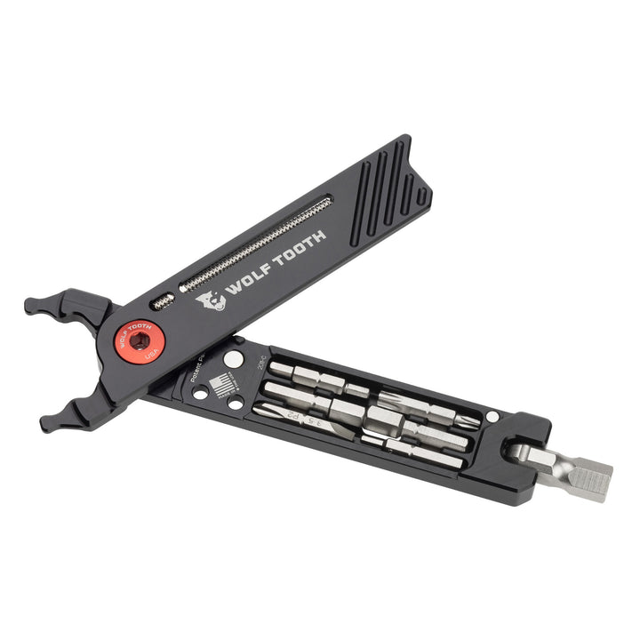 Wolf Tooth Components 8-Bit Pack Pliers Black/Red