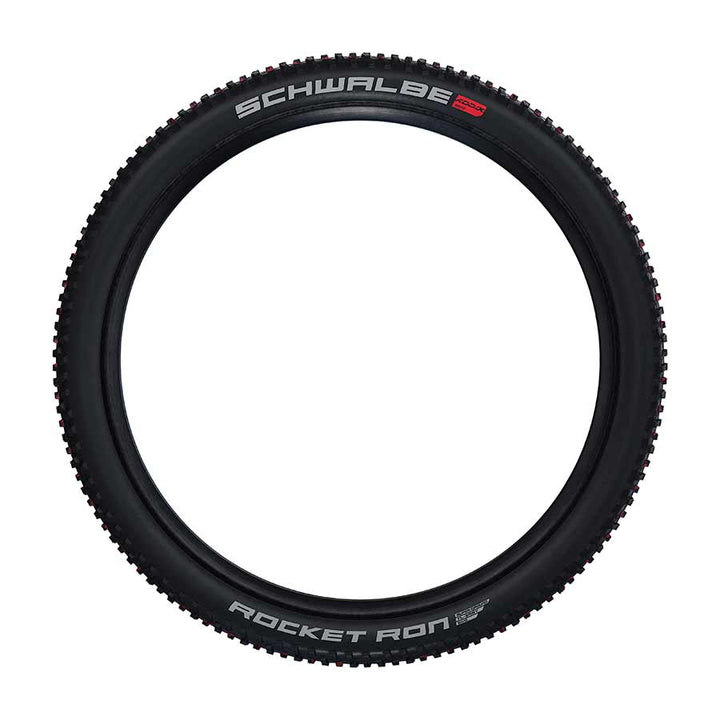 Schwalbe Rocket Ron Addix Tire 27.5x2.25 Folding Tubeless Ready Addix Speedgrip Super Ground TL Easy 67TPI Black