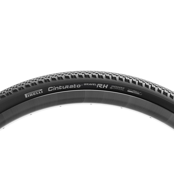 Pirelli Cinturato Gravel RH Tire - 700 x 45 Tubeless Folding BLK SpeedGrip TechWALL Gravel Performance