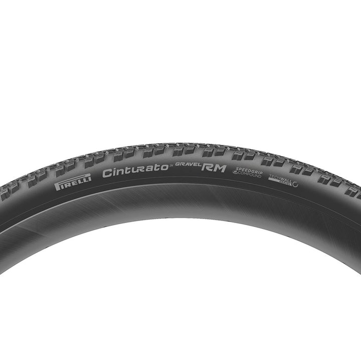 Pirelli Cinturato Gravel RM Tire - 700 x 45 Tubeless Folding BLK SpeedGrip TechWALL Gravel Performance