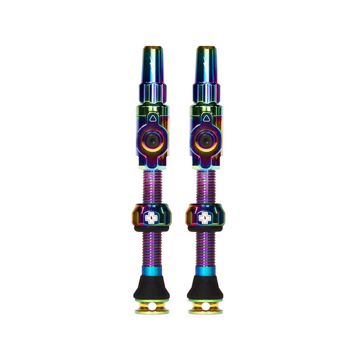 Muc-Off Big Bore Lite Tubeless Valve 75mm Iridescent