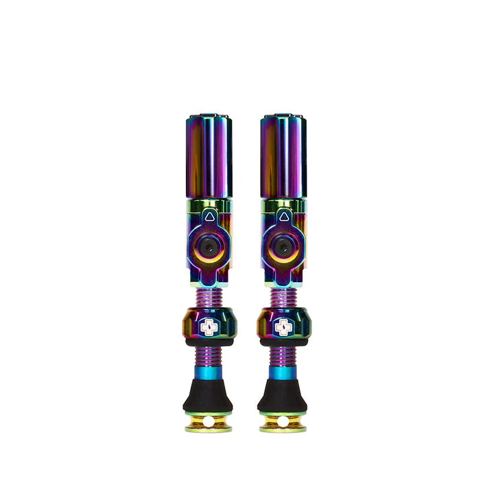 Muc-Off Big Bore Hybrid Tubeless Valve 65mm Iridescent