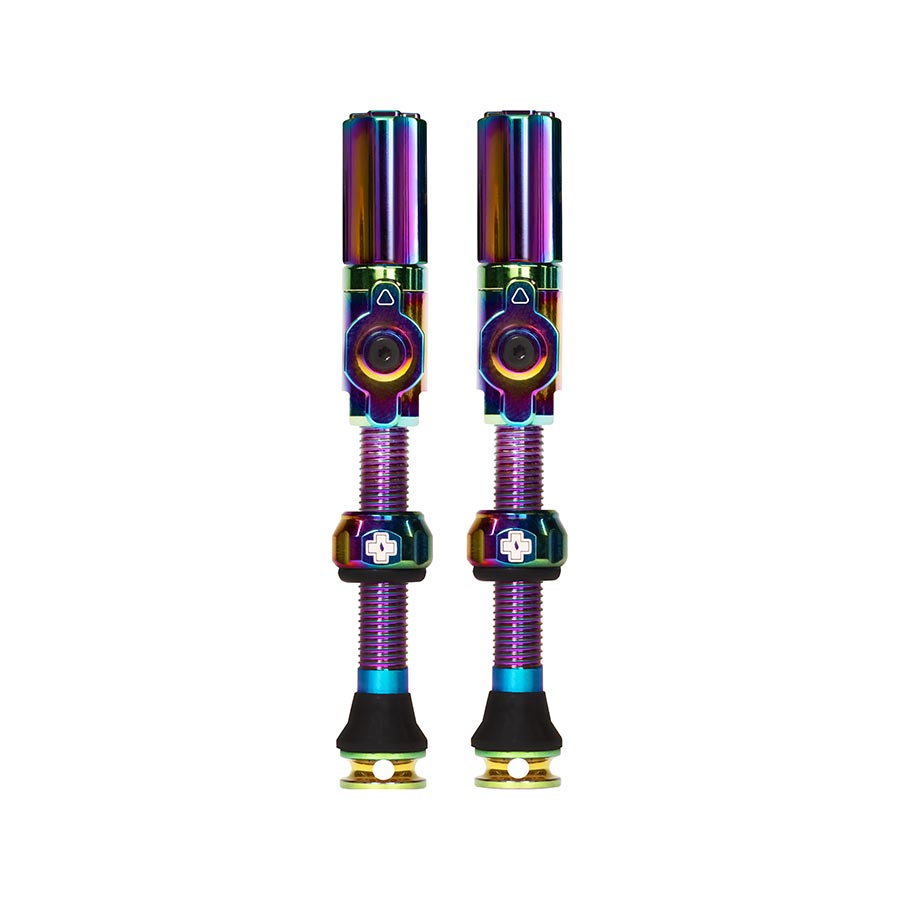 Muc-Off Big Bore Hybrid Tubeless Valve 75mm Iridescent