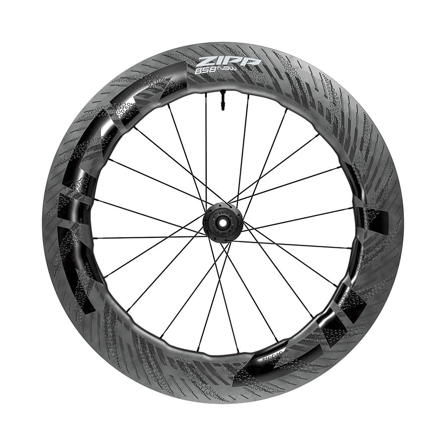 Zipp 858 NSW Rear Wheel - 700 12 x 142mm Center-Lock XDR Tubeless Carbon D1