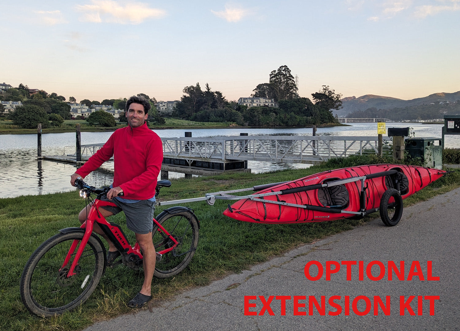 MBB SUP and Kayak Trailer V2 - Aluminum Frame