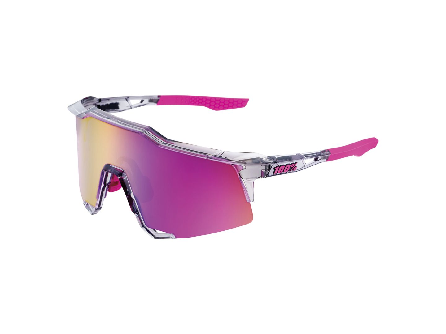 Eyewear 100% Speedcraft Sunglasses Grey/Purple