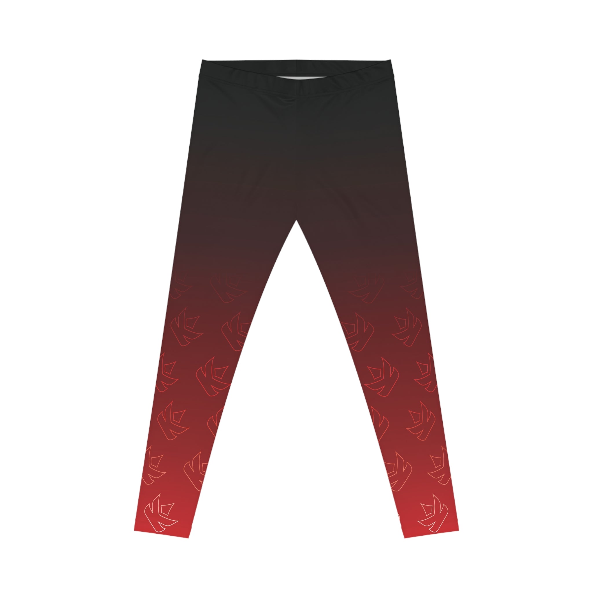 Kings Women's Casual Leggings Red