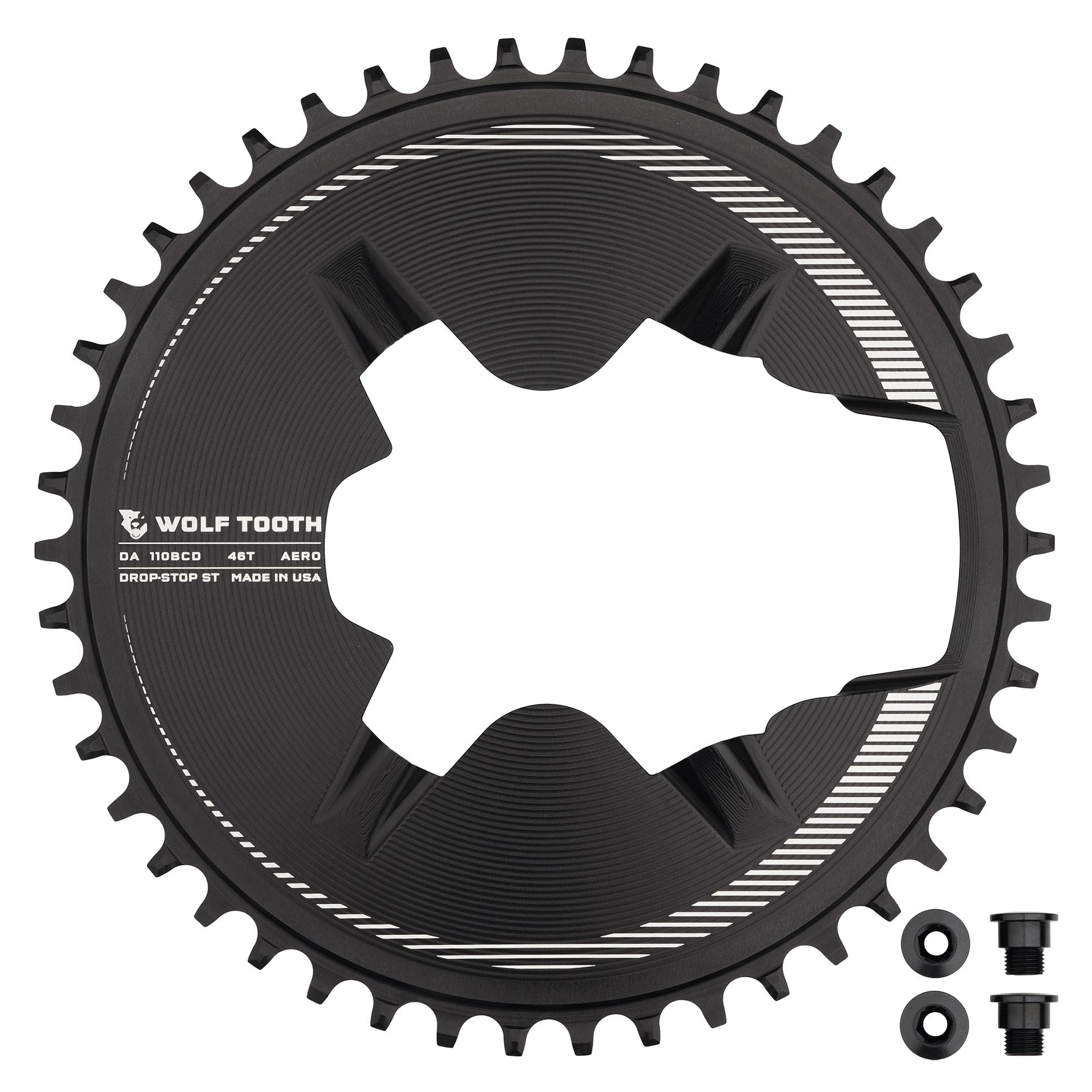 Aero Direct Mount Chainrings for Shimano Dura-Ace R9200 Cranks