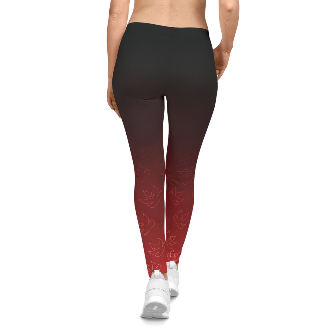 Kings Women's Casual Leggings Red