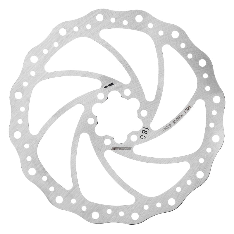 FSA Afterburner 1-PC DB Rotor 180mm - Silver