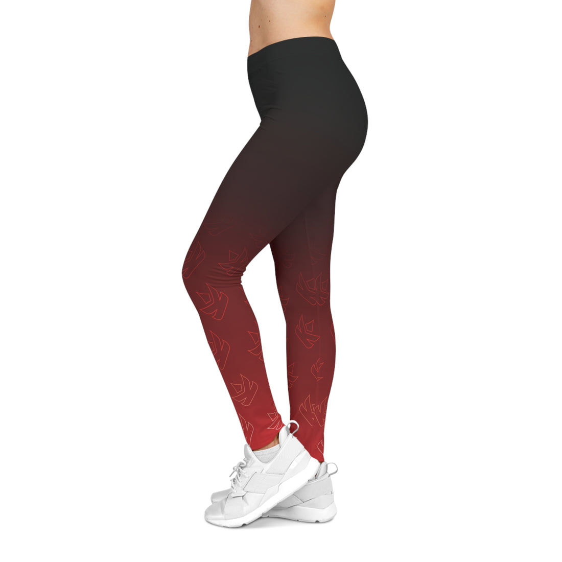 Kings Women's Casual Leggings Red