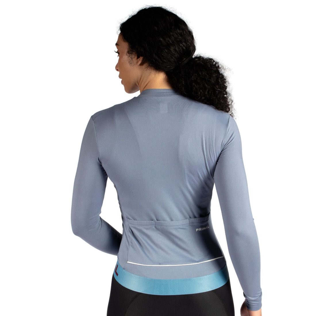 Alitios Women's Blue Long Sleeve Vertos Jersey