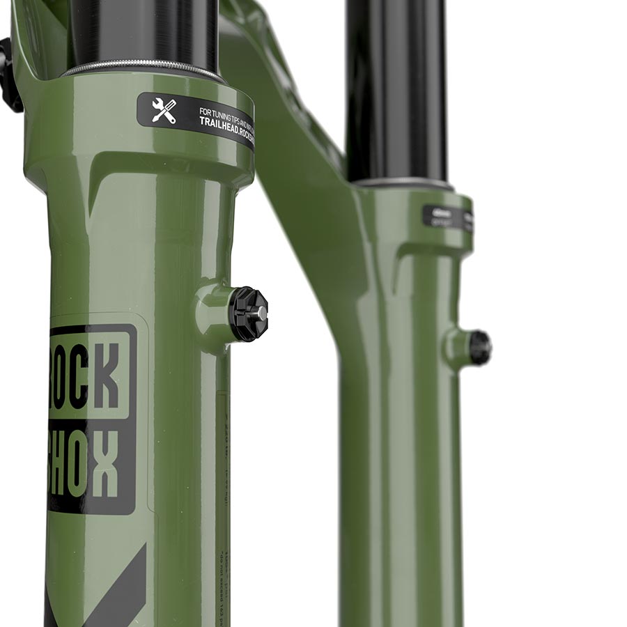 RockShox Lyrik Ultimate Charger 3 RC2 Suspension Fork - 27.5" 160 mm 15 x 110 mm 37 mm Offset Green D1