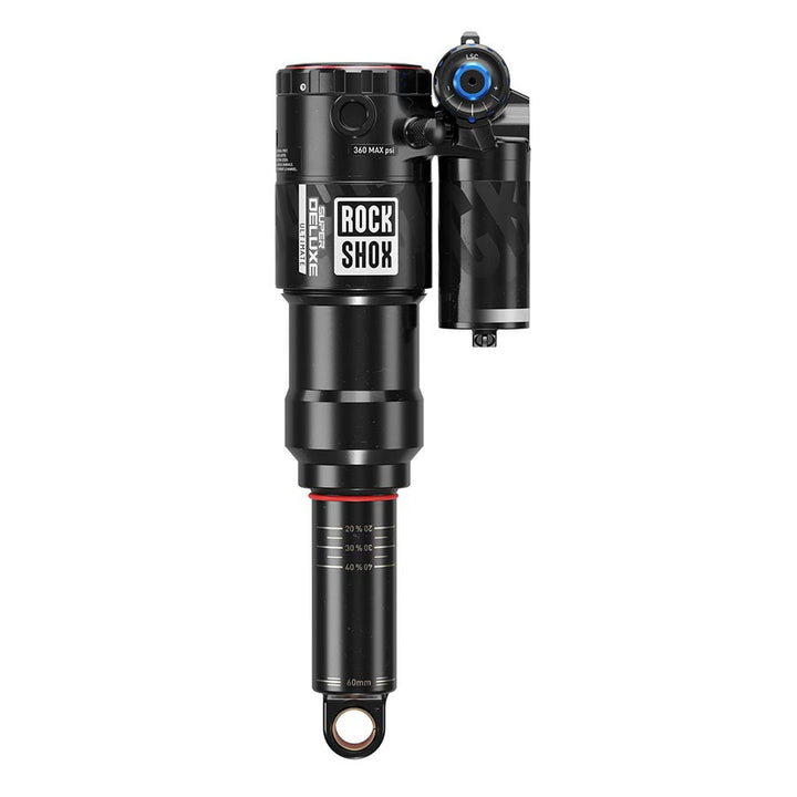 RockShox Super Deluxe Ultimate RC2T Rear Shock - 205 x 62.5 mm Linear Air 0 Neg/2 Pos Token Reb 55/Comp 30 L/O4 Standard Trunnion C2