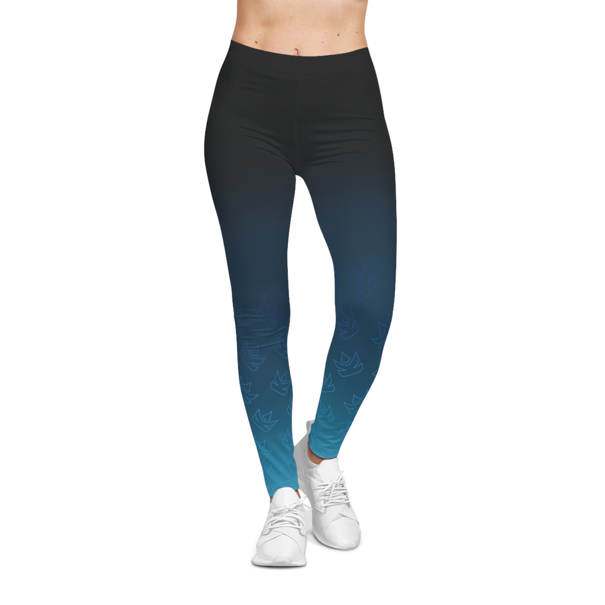 Kings Women's Casual Leggings Blue