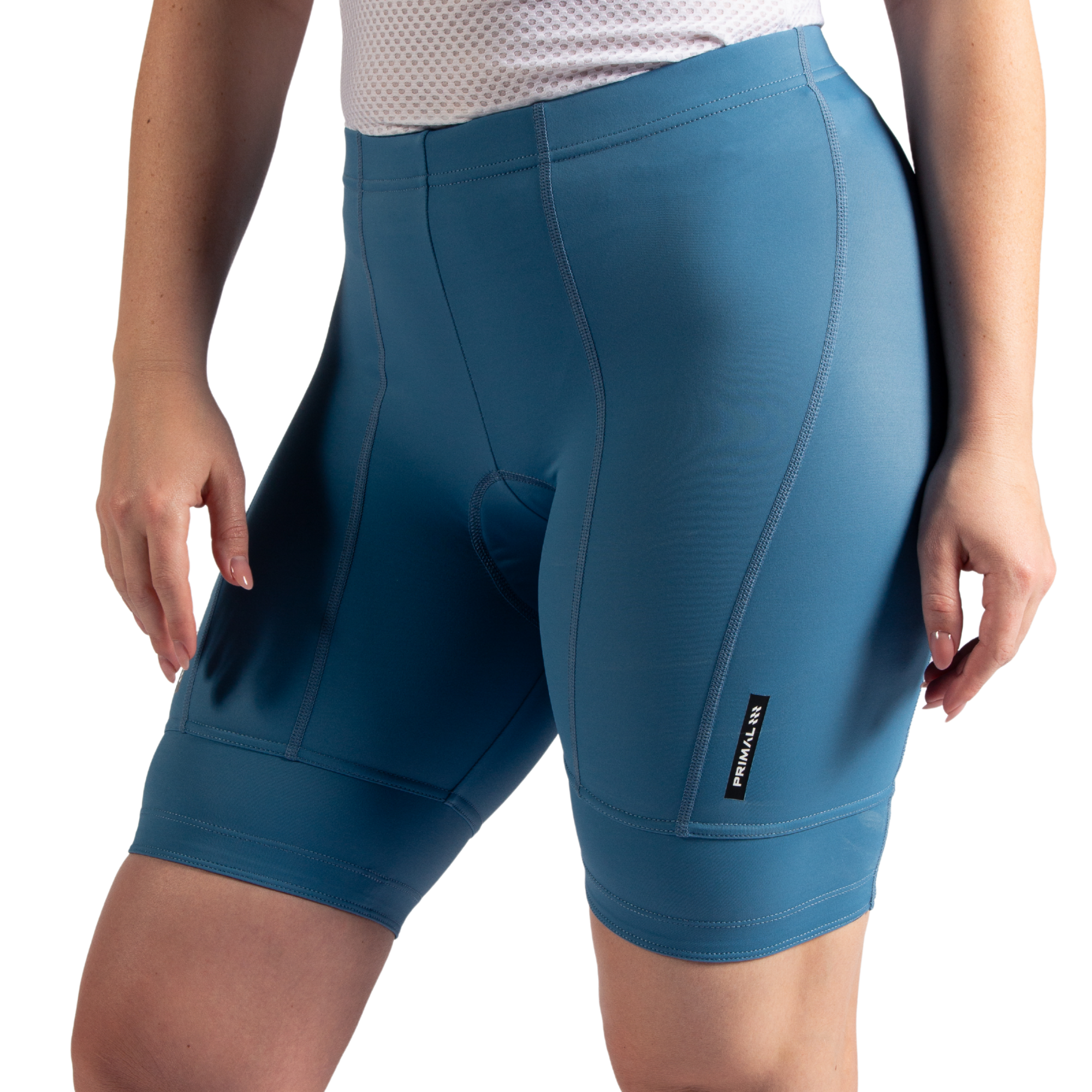 Solid Blue Grey Women's Prisma Short