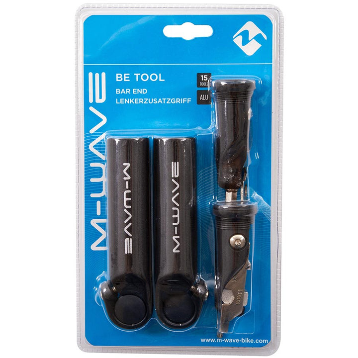 M-Wave Be Tool Bar Ends Black