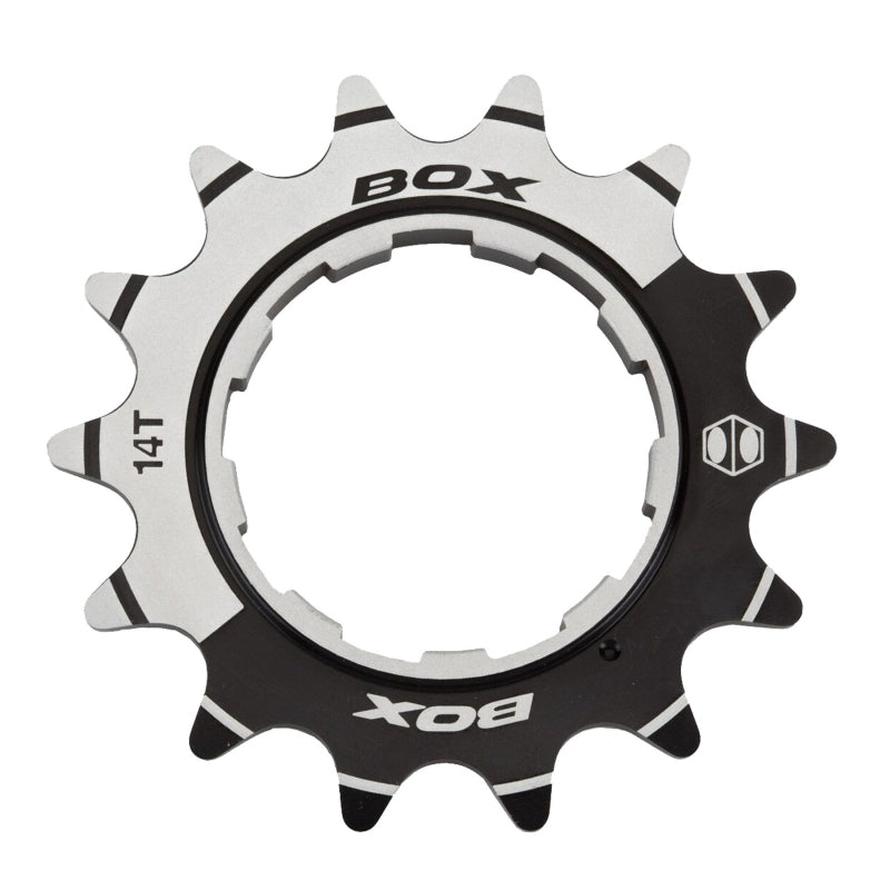 BOX Box One 3/32" CNC AL 7075 Cog Black - 14t