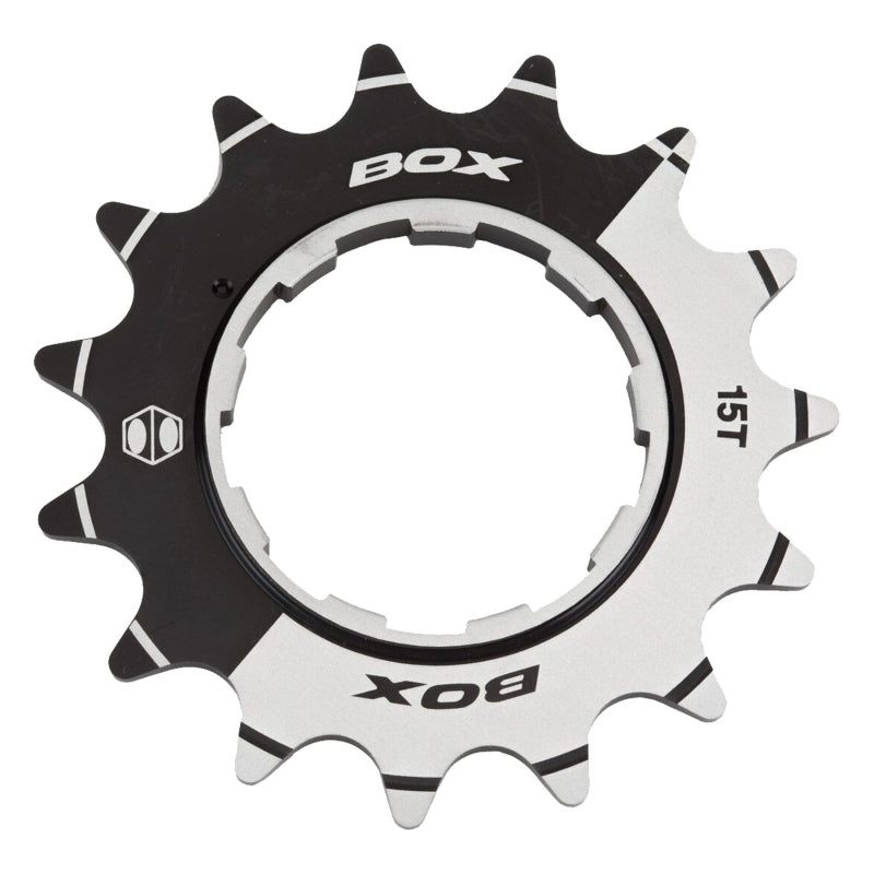 BOX Box One 3/32" CNC AL 7075 Cog Black - 15t