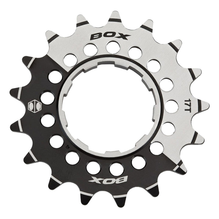 BOX Box One 3/32" CNC AL 7075 Cog Black - 17t