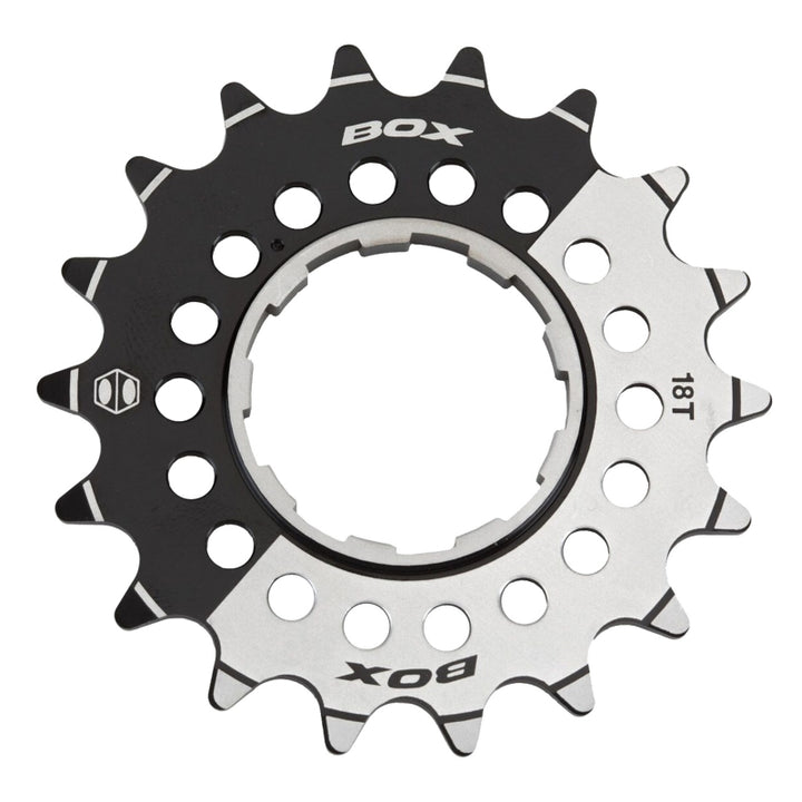 BOX Box One 3/32" CNC AL 7075 Cog Black - 18t