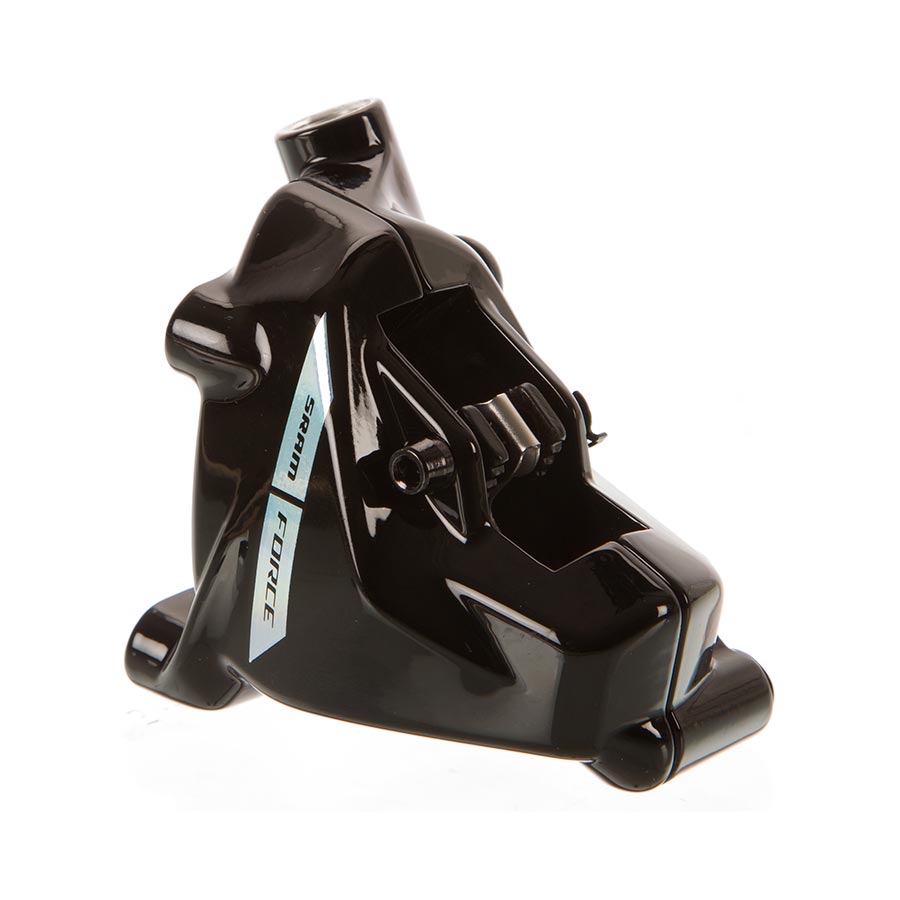 SRAM Force AXS eTap Hydraulic Disc Brake Caliper Assembly - Front Rear Flat Mount Iridescent Gray D2