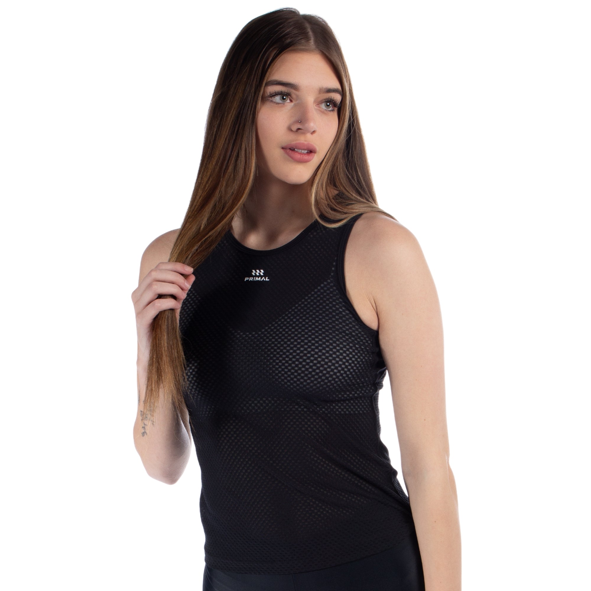 Alitios Etheros Women's Black Sleeveless Base Layer