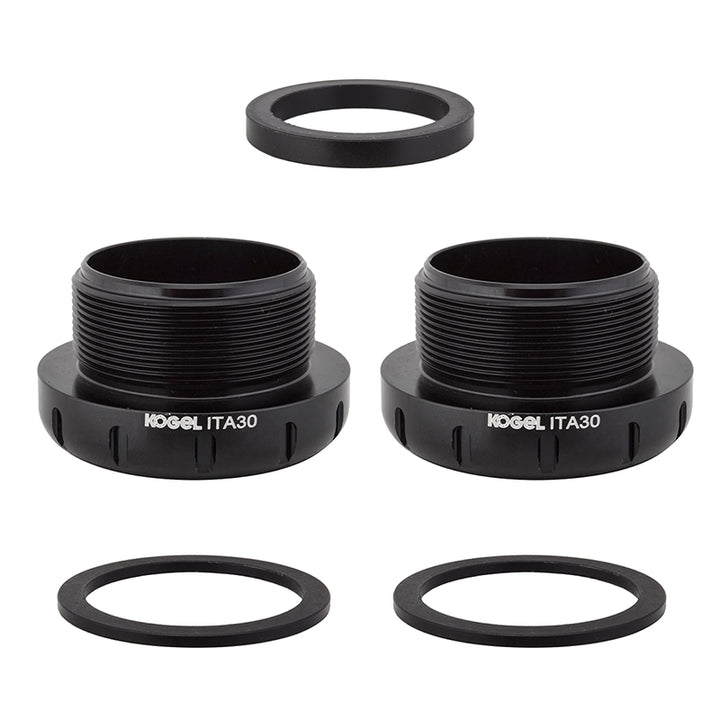 Kogel Bearings ITA DUB (Road) Alloy Bottom Bracket - Black