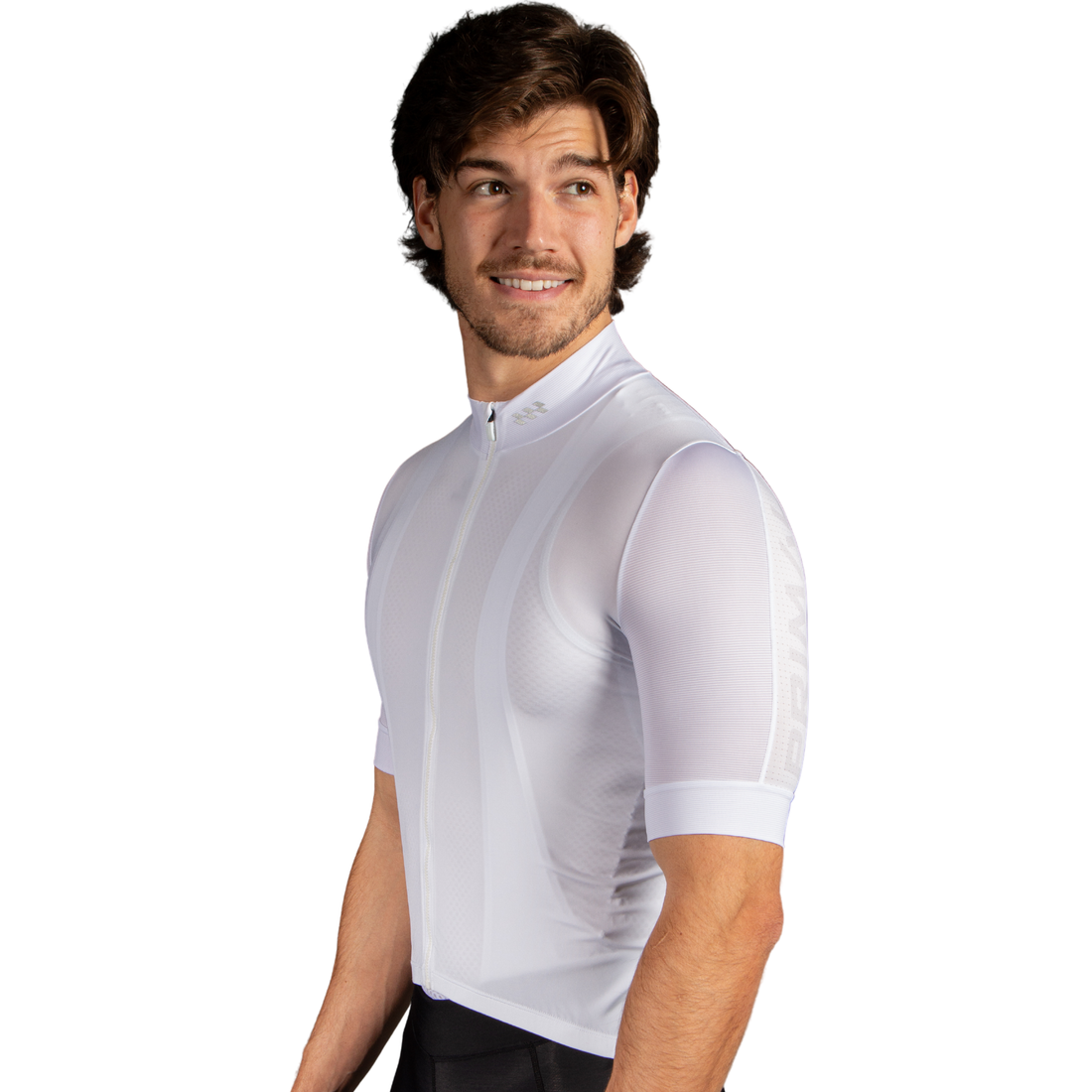 Alitios Men's White Vertos Jersey