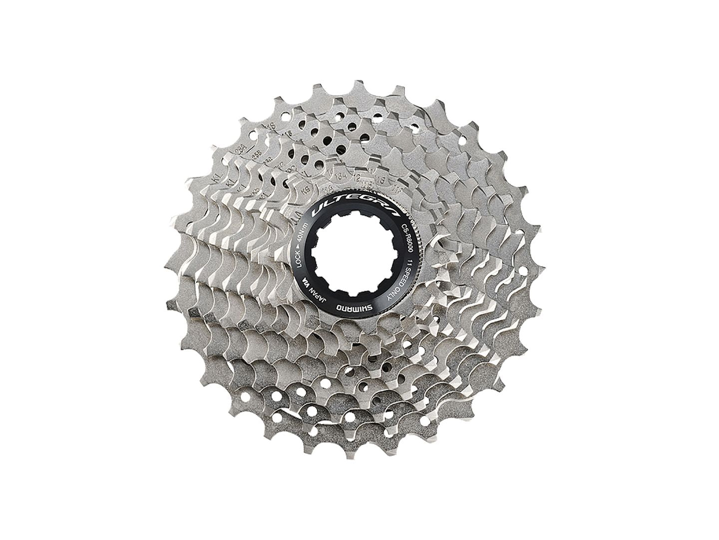 Shimano Ultegra CS-R8000 Cassette - 11 Speed 11-25t Silver